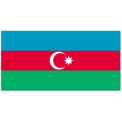 Azerbejdżan Flaga 90 x 150 cm