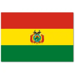 Boliwia Flaga państwowa 60 x 90 cm