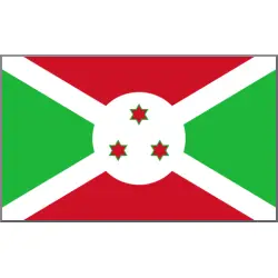 Burundi Flaga państwowa 60 x 90 cm
