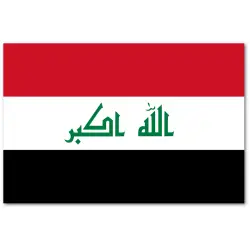 Irak Flaga 90 x 150 cm