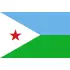 Dżibuti Flaga państwowa 60 x 90 cm