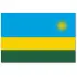 Rwanda Flaga 90 x 150 cm