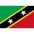 Saint Kitts i Nevis Flaga państwowa 60 x 90 cm
