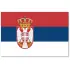 Serbia Flaga państwowa 60 x 90 cm