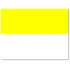 Flaga Kościelna żółto-biała 90 x 150 cm