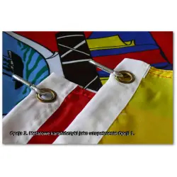 Królestwo Eswatini (Suazi) Flaga 90 x 150 cm