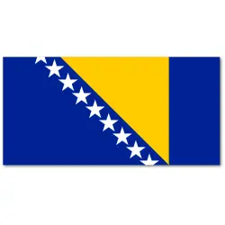 Bośnia i Hercegowina Flaga państwowa 60 x 90 cm