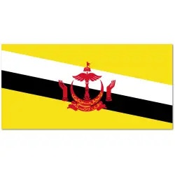 Brunei Chorągiewka 10x17 cm