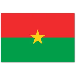Burkina Faso Flaga państwowa 60 x 90 cm