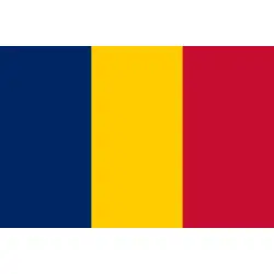 Czad Flaga państwowa 60 x 90 cm
