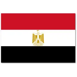 Egipt Flaga 90 x 150 cm