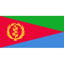 Erytrea Flaga państwowa 60 x 90 cm