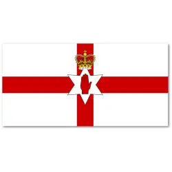 Irlandia Północna Flaga 90 x 150 cm