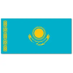 Kazachstan Flaga 90 x 150 cm