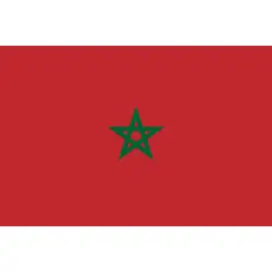 Maroko Flaga 90 x 150 cm