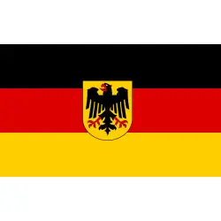 Niemcy z Godłem Flaga 90 x 150 cm