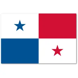 Panama Flaga 90 x 150 cm