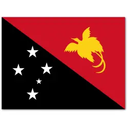 Papua-Nowa Gwinea Flaga państwowa 60 x 90 cm