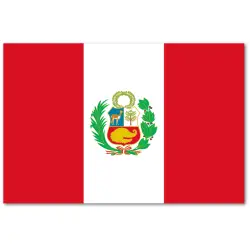 Peru Flaga 90 x 150 cm