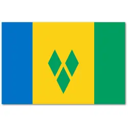 Saint Vincent i Grenadyny Flaga 90 x 150 cm