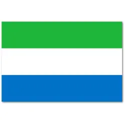 Sierra Leone Flaga 90 x 150 cm
