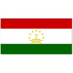 Tadżykistan Flaga 90 x 150 cm