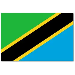 Tanzania Flaga 90 x 150 cm