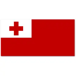 Tonga Flaga 90 x 150 cm