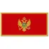 Czarnogóra Flaga państwowa 60 x 90 cm