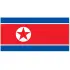 Korea Północna Flaga państwowa 60 x 90 cm